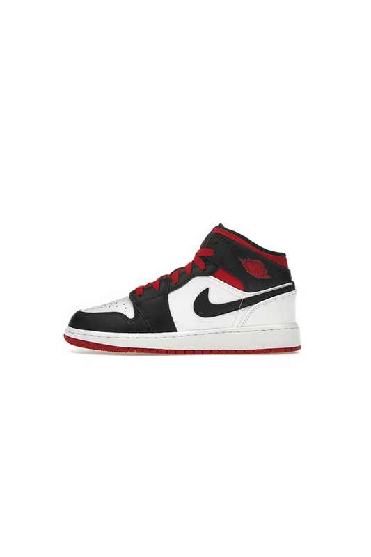 Nike Jordan 1 Mid Gym Red Black Toe