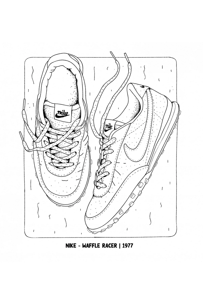 Sneaker Coloring Book 46 Iconic Models Alexander Rosso