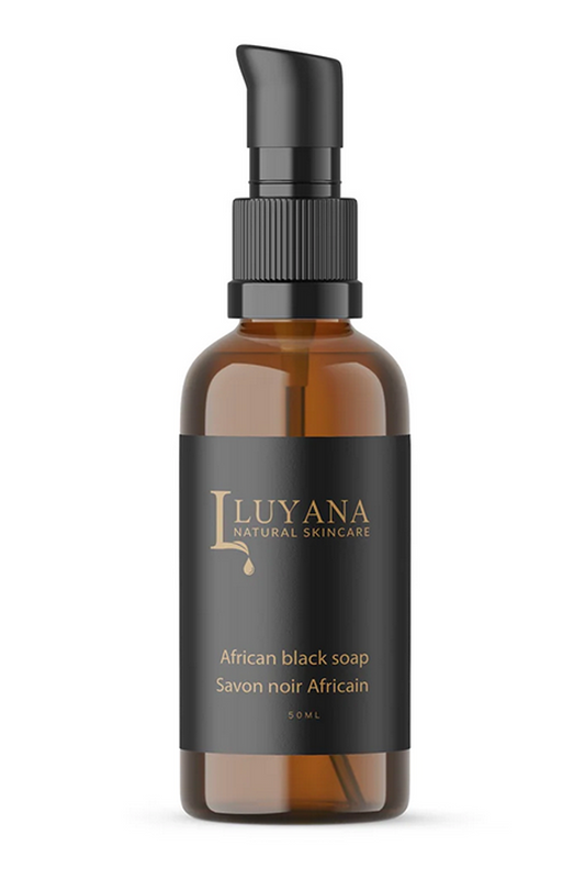 African Black Soap - Luyana Natural Skin Care